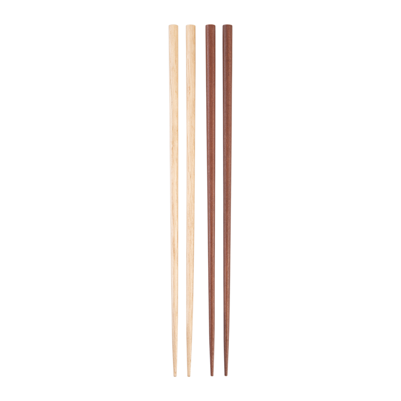 D.Line Wood Cooking Chopsticks 30cm Light & Dark - Set of 2