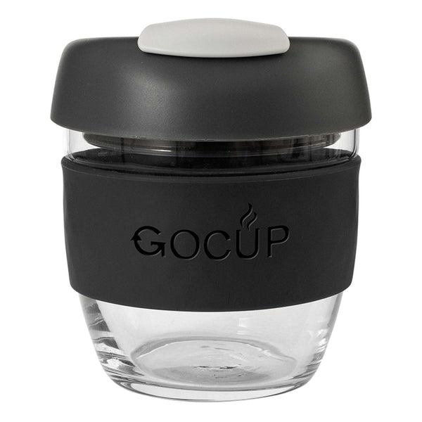Avanti Glass GoCup - Black/Charcoal/Grey - 236ml/8oz