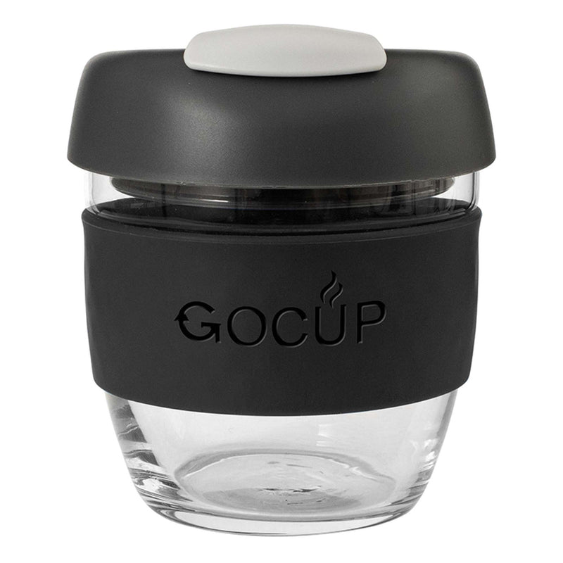 Avanti Glass GoCup - Black/Charcoal/Grey - 236ml/8oz