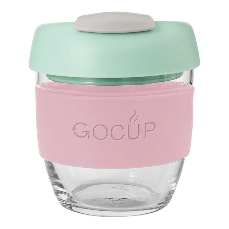 Avanti Glass GoCup - Pink/Mint/Grey - 236ml/8oz