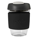 Avanti Glass GoCup - Black/Charcoal/Grey - 296ml/10oz