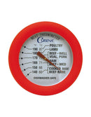 Cuisena Meat Thermometer - Silicone - Red