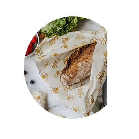 Karlstert Natural Beeswax Food Wrap Picnic - Pack of 2