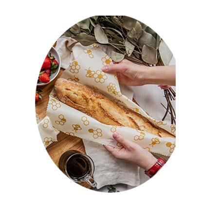 Karlstert Natural Beeswax Food Wrap Picnic - Pack of 2