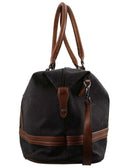 Pierre Cardin Unisex Overnight Bag - 54cm - Black