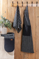 Ladelle Hemingway Black 2pk Baker's Oven Mitt - 14x29cm