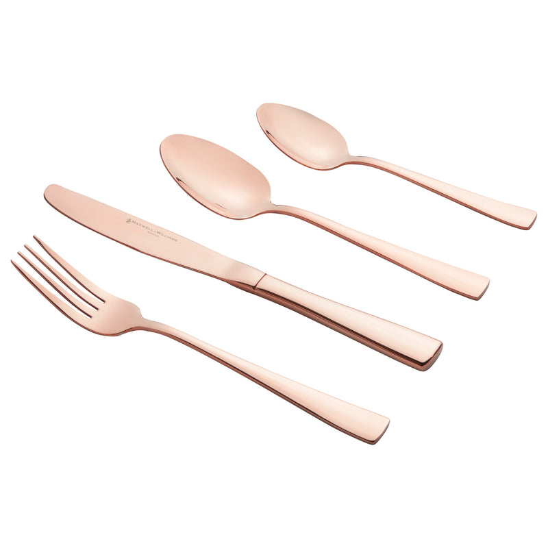 Maxwell & Williams Arden Cutlery Set 16pc - Copper  - Gift Boxed