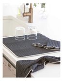 Ladelle Mega Waffle Microfibre Kitchen Set - Black