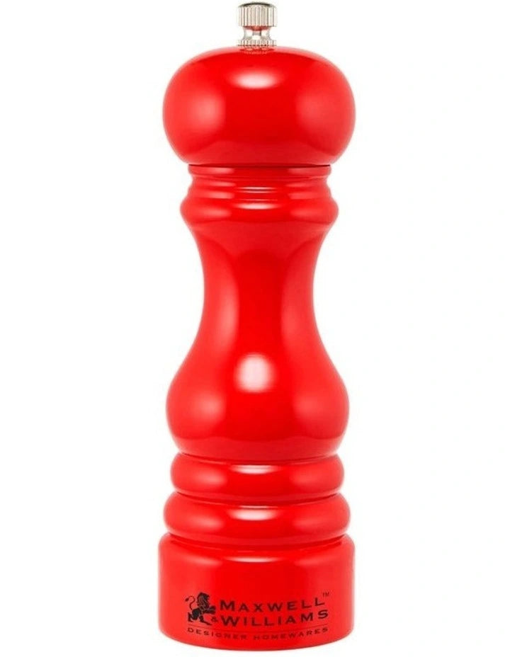 Maxwell & Williams Seasons Salt/Pepper Mill 15cm - Red - Gift Boxed