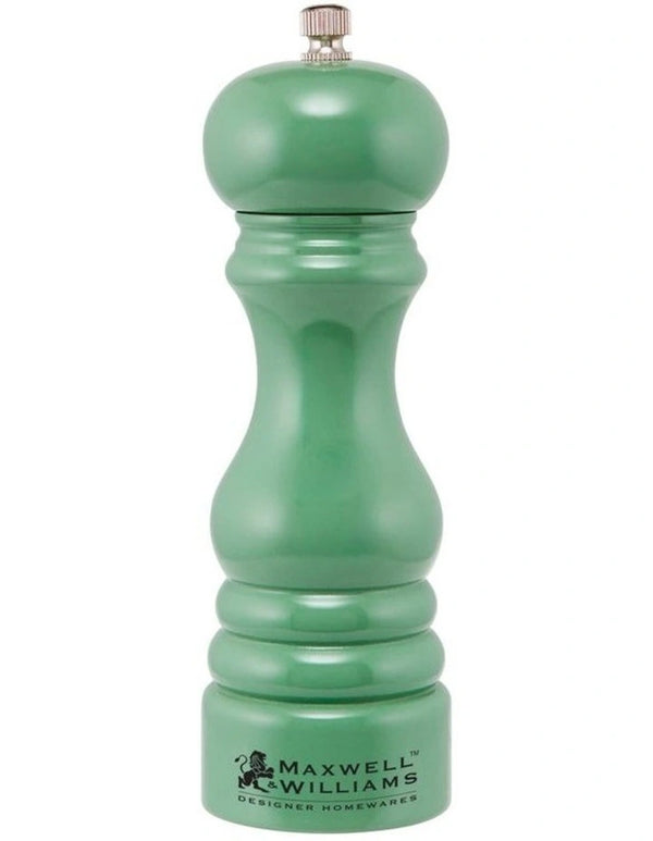 Maxwell & Williams Seasons Salt/Pepper Mill 21cm - Sage - Gift Boxed