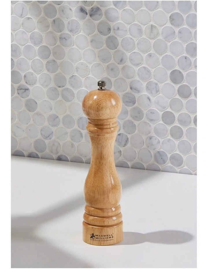 Maxwell & Williams Seasons Salt/Pepper Mill 21cm - Natural - Gift Boxed