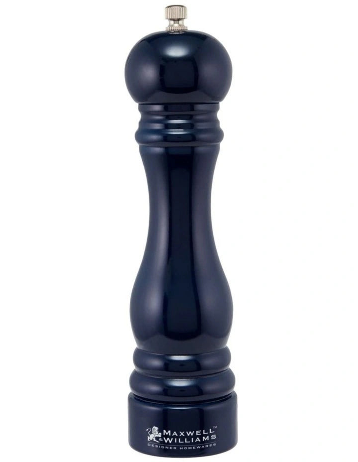 Maxwell & Williams Seasons Salt/Pepper Mill 21cm - Navy - Gift Boxed