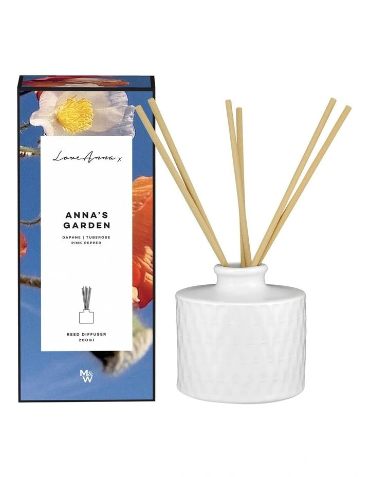 Love Anna x Scentimental Diffuser 200ml - Anna's Garden - Gift Boxed