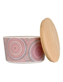 Maxwell & Williams Lou Martin Uplift Melamine Bowl With Lid - 12x7cm