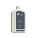al.ive Hand & Body Wash Refill 1L - Coconut & Wild Orange (Made in Australia)