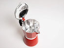 Coffee Culture Stove Top Coffee Maker 6 Cup - Red