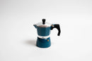 Coffee Culture Stove Top Coffee Maker 3 Cup - Blue