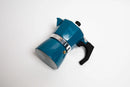 Coffee Culture Stove Top Coffee Maker 3 Cup - Blue