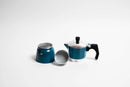 Coffee Culture Stove Top Coffee Maker 3 Cup - Blue