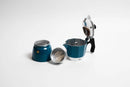Coffee Culture Stove Top Coffee Maker 3 Cup - Blue