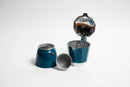 Coffee Culture Stove Top Coffee Maker 6 Cup - Blue