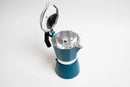 Coffee Culture Stove Top Coffee Maker 6 Cup - Blue