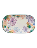 Maxwell & Williams Poppy Love Oblong Platter 33x18cm - Gift Boxed