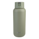 Oasis Ceramic Stainless Steel Triple Wall Insulated Moda Drink Bottle 1Lt - Olive Green