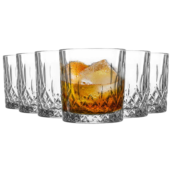 Odin Whisky Glasses 330ml - Set of  6 - LAV (Made in Turkey)