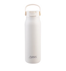 Oasis Ceramic Lined Stainless Steel Double Wall Insulated Sorrento Sipper Bottle 900ml - Alabaster
