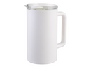 Oasis Ceramic Lined Stainless Steel Triple Wall Insulated Water Pitcher 1.5L - White