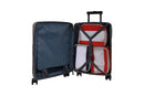 Pierre Cardin Travel Hard Shell Case Suitcase Luggage 54cm  - Cabin - Black