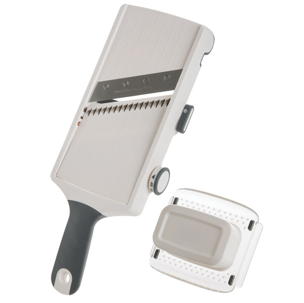 Progressive Hand-Held Adjustable Julienne & Slicer