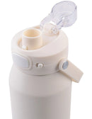 Oasis Ceramic Stainless Steel Triple Wall Insulated Moda Drink Bottle 1Lt - Alabaster