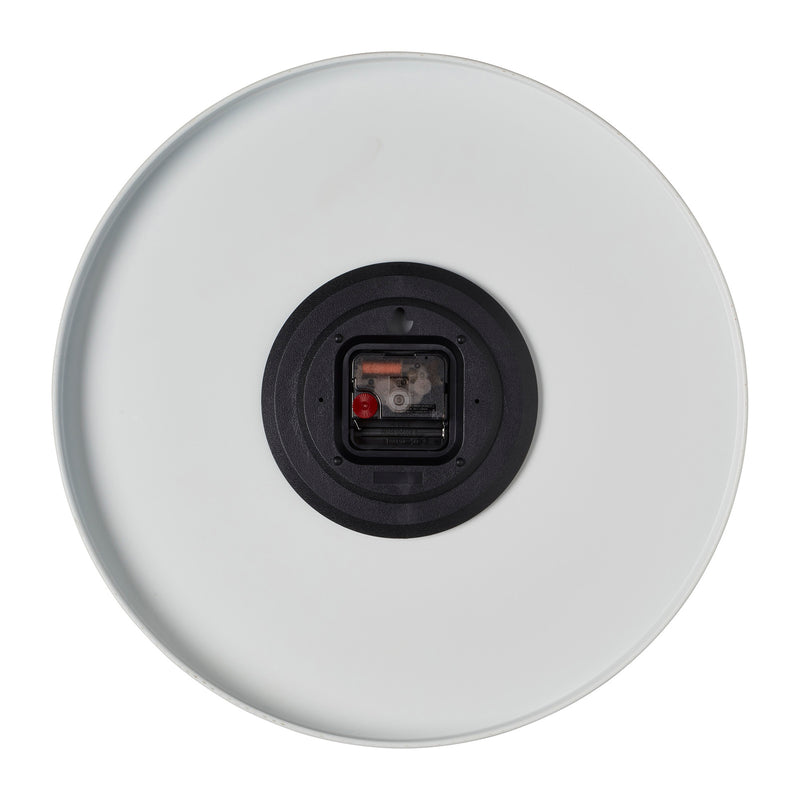KATELYN White Metal Wall Clock White - 40cm