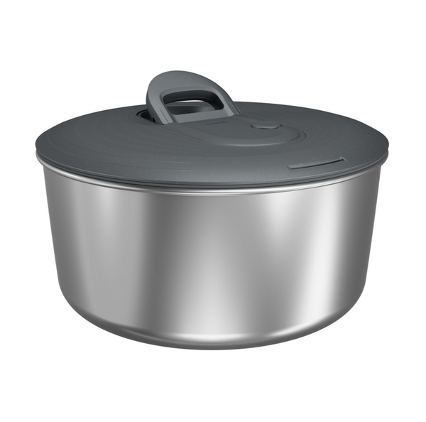 Zyliss Easy Spin Salad Spinner Large - Stainless Steel