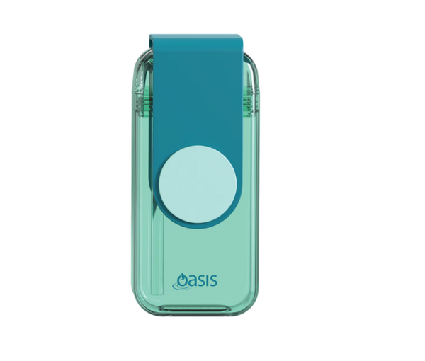 Oasis Kid's Tritan Juice Box With Straw 300ml - Green