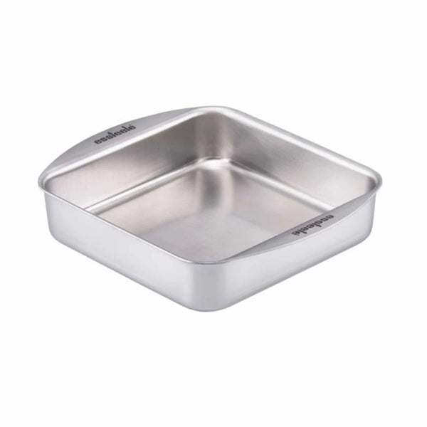 Essteele Clad Stainless Steel Square Roaster - 20.5x20.5x5cm - Small