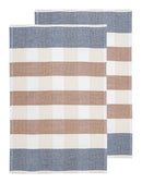 Ladelle  Bailie Terry Terracotta 2pk Kitchen Towel Set - 43x65cm