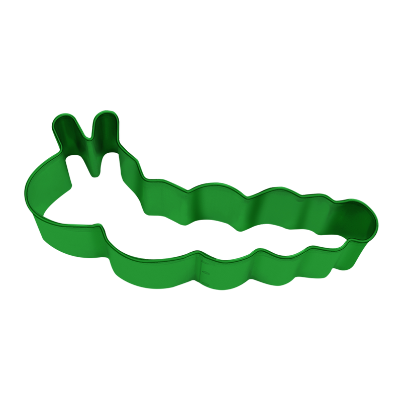 Cookie Cutter - Caterpillar 11.4 cm - Green