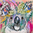 Amanda Brooks Koala & Blue Wrens Trivet - 20x20cm