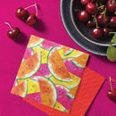 Paw Napkins - Pack of 20 - Juicy Watermelons - 33x33cm