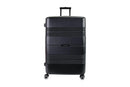 Pierre Cardin Travel Hard Shell Case Suitcase Luggage 80cm  - Large - Black