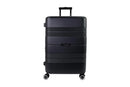 Pierre Cardin Travel Hard Shell Case Suitcase Luggage 70cm  - Medium - Black
