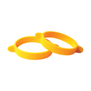 Appetito Pansafe Silicone Egg Rings Set of 2 - Yellow