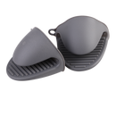 Appetito Silicone Oven Mitts - Set of 2 - Charcoal