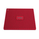 Appetito Silicone Square Trivet 17.3x17.3cm - Red