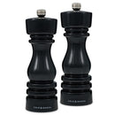 Cole & Mason London Salt and Pepper Mill Gift Set - Black Gloss - 18cm
