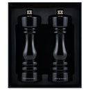 Cole & Mason London Salt and Pepper Mill Gift Set - Black Gloss - 18cm