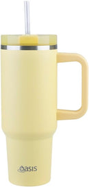 Oasis Stainless Steel Double Wall Insulated "Commuter" Travel Tumbler 1.2L - Yellow